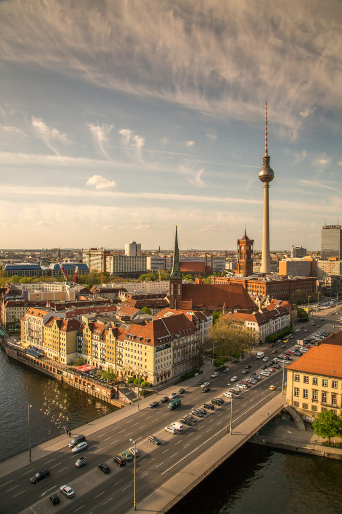 Fernsehturm und Nikolaiviertel