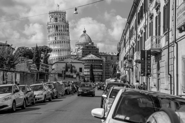 Der schiefe Turm von Pisa