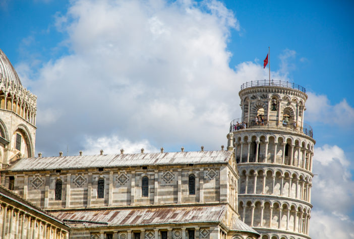 Der schiefe Turm von Pisa