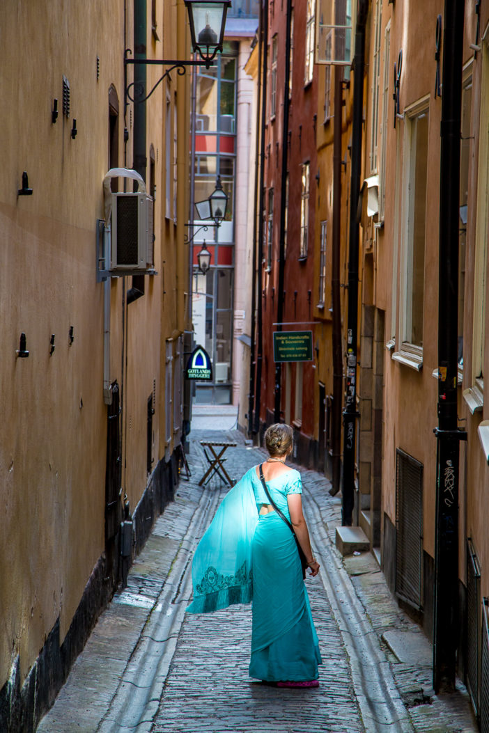 In den Straßen von Stockholm