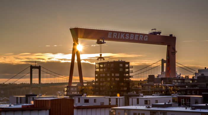 Sonnenuntergang Göteborg
