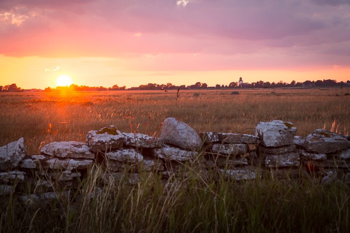 Schwedischer Sonnenuntergang - kann sich sehen lassen