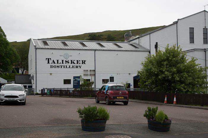 Talisker Destillerie in Carbost