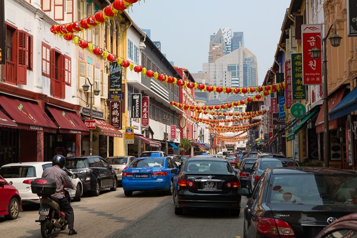 China Town in Singapur