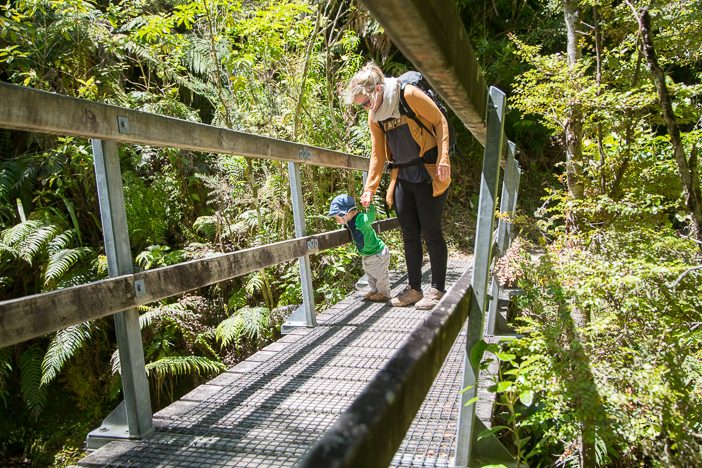 Paul wandert wie ein Großer auf dem Great Walk