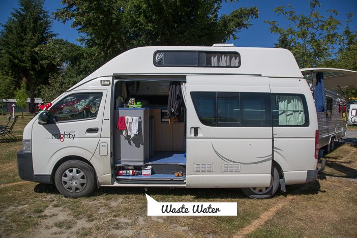 Camper von der Seite