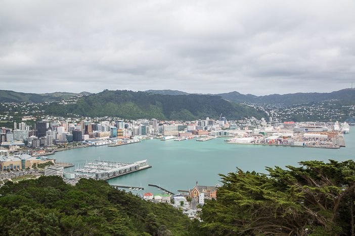 Blick vom Mount Victoria