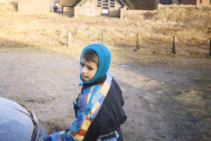 Ich selbst in Dänemark, vor etwa 20 Jahren