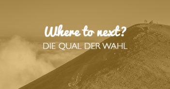 The Next Big Thing: Doch wohin?