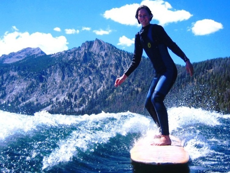 Surfing in Idaho — UNTERWEGSBLEIBEN.de